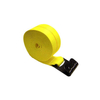 Heavy Duty Ratchet Tie Down short fixed end strap w/Flat Hook for Flatbed Truck Trailer