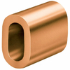 Copper Ferrules for 2mm Steel Wire Rope