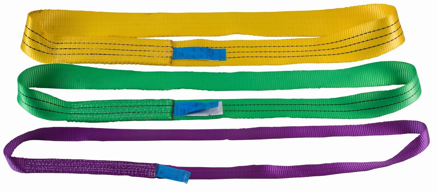 Disposable Polyester Single Use Endless One Way Slings-Endless Webbing Slings