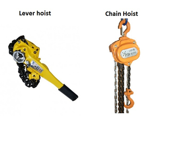 Manual chain hoist vs Electric chain hoist