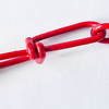 Wide Use Double Loop Weldless Galvanized Knotted Chain-Outdoor Gate Fence Chains
