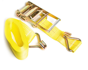 4" 100mm 10T RATCHET STYLE CARGO STRAPPING WITH DOUBLE J HOOK